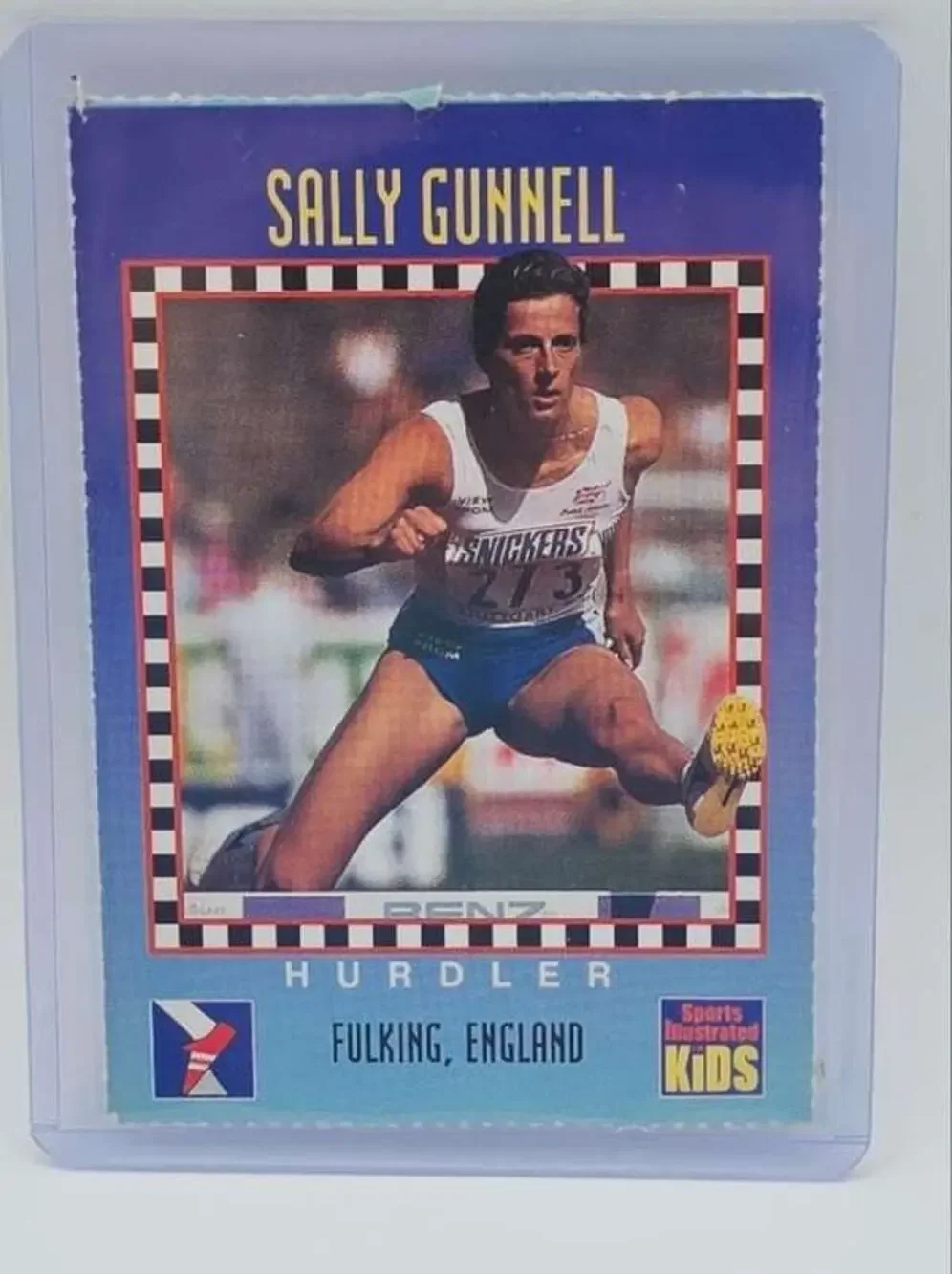 1994 Sports Illustrated for Kids #267 Sally Gunnell Card